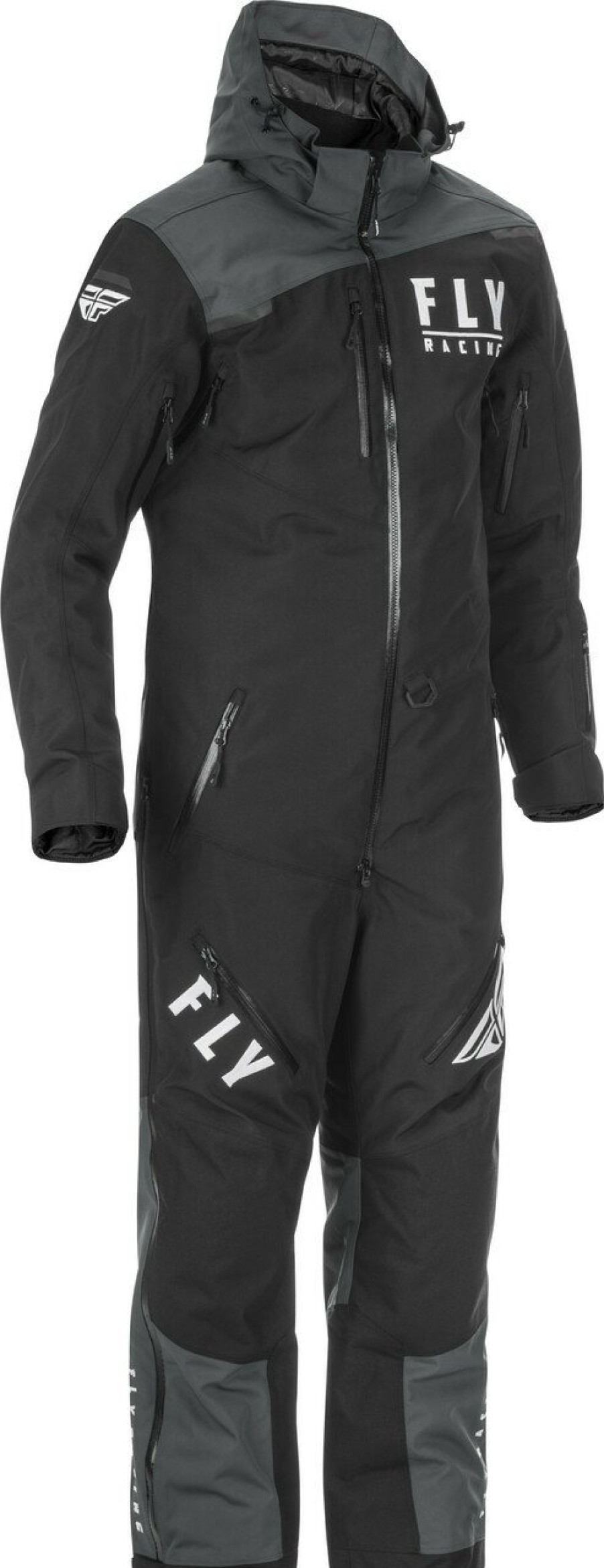 Snow FLY RACING Monosuits | Cobalt Insulated Monosuit Black/Grey