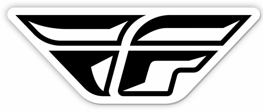 Casual FLY RACING Accessories | F-Wing Sticker - 7"