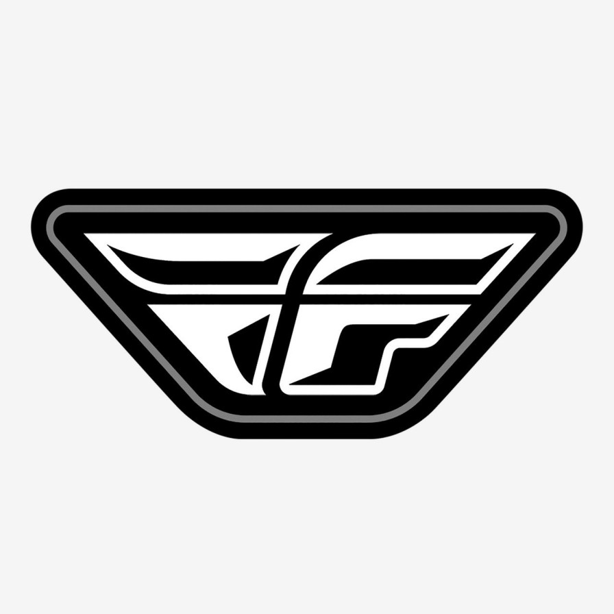 Casual FLY RACING Accessories | F-Wing Sticker - 7"