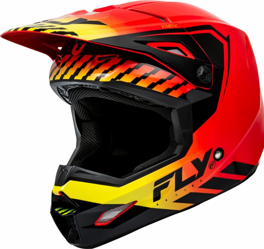 Moto FLY RACING Helmets | Youth Kinetic Menace Helmet (2024)