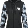 Casual FLY RACING Hoodies | Women'S Tie-Dye Zip Up Hoodie