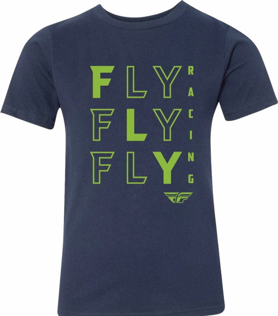 Casual FLY RACING Tees | Youth Tic Tac Toe Tee