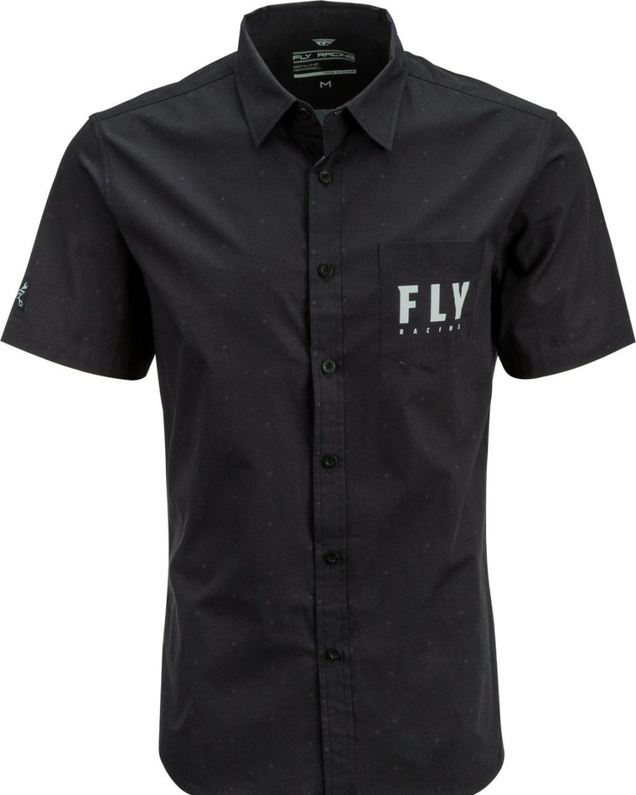 Casual FLY RACING Dress Shirts | Pit Shirt