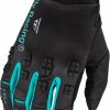 Moto FLY RACING Gloves | Evolution Dst S.E. Strobe Gloves Black/Electric Blue