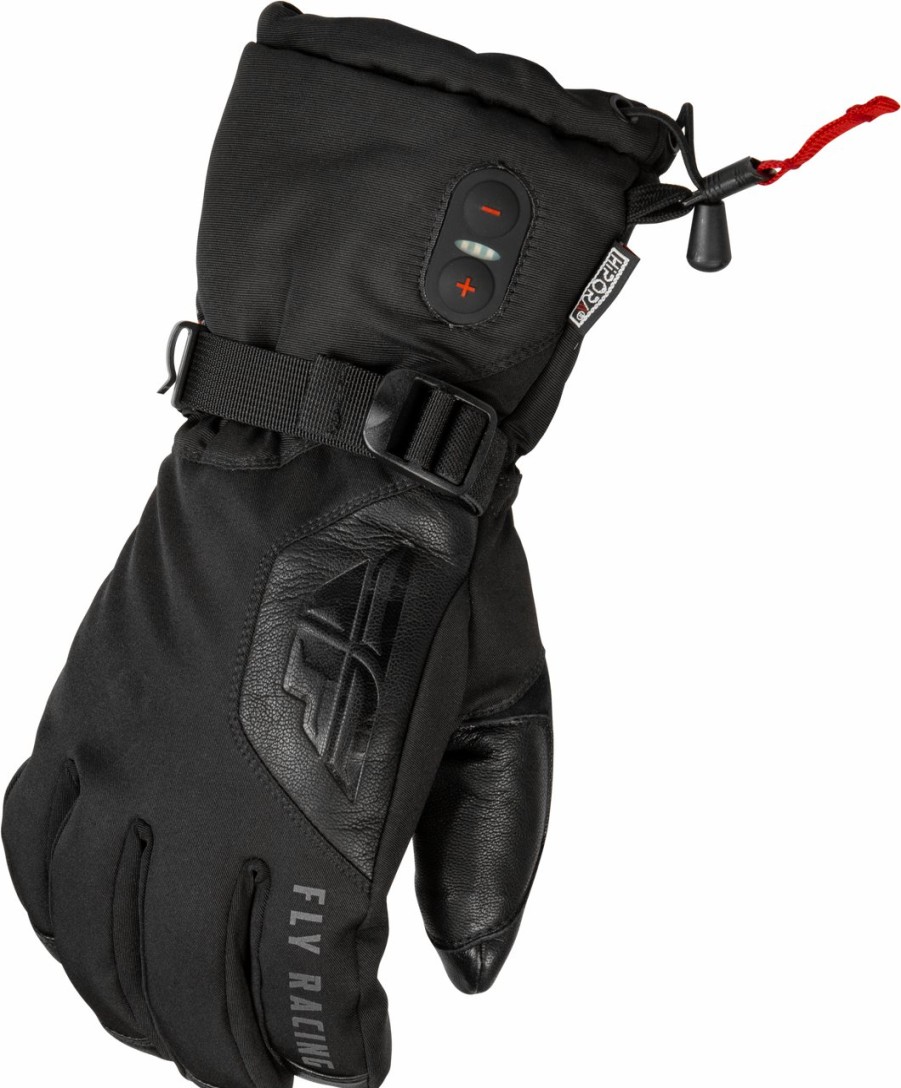 Snow FLY RACING Gloves | Ignitor Heated Gloves Black