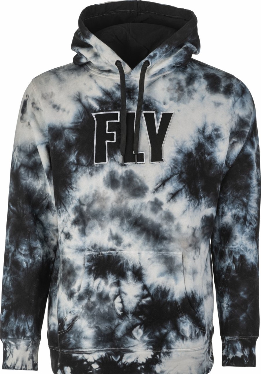 Casual FLY RACING Hoodies | Tie-Dye Pullover Hoodie