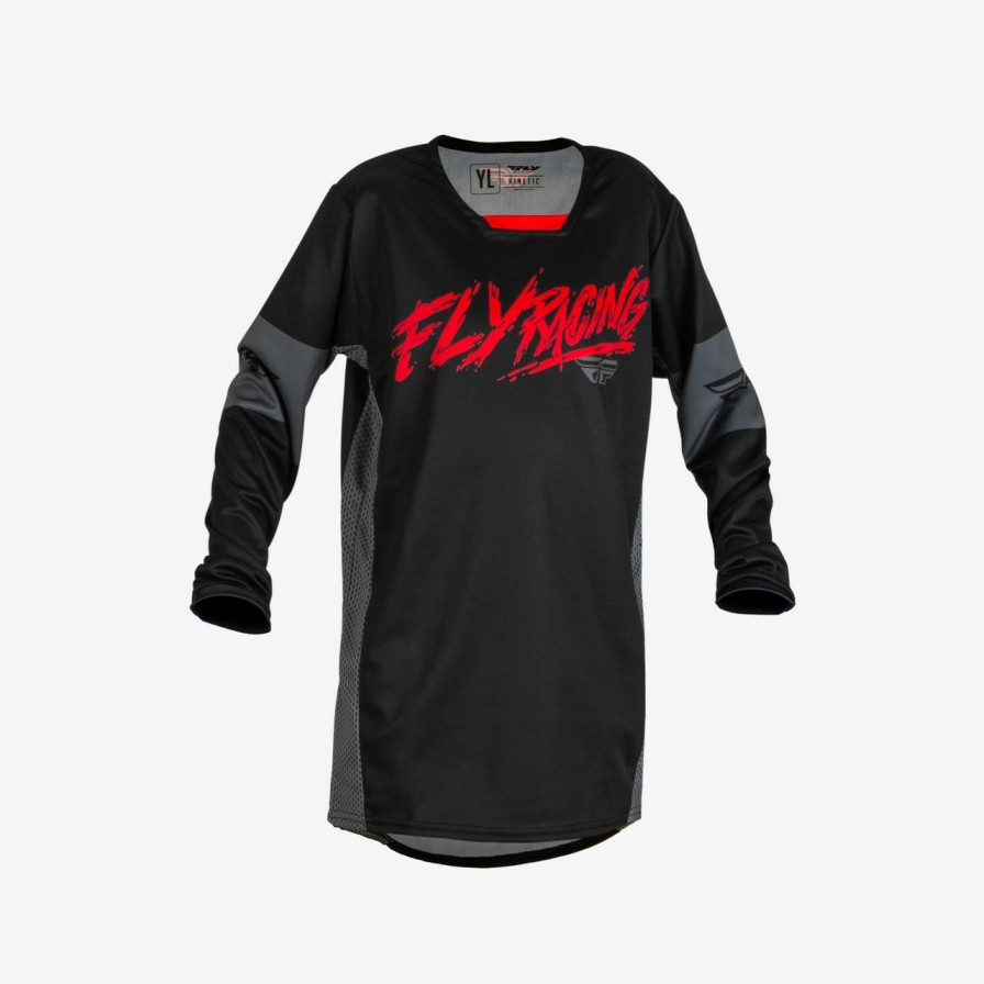 Moto FLY RACING Jerseys | Youth Kinetic Khaos Jersey (2023)