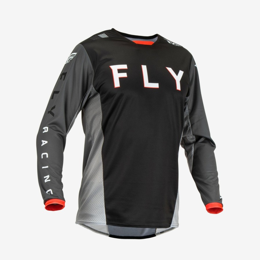 Moto FLY RACING Jerseys | Youth Kinetic Khaos Jersey (2023)