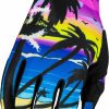 Moto FLY RACING Gloves | Youth Lite Malibu Gloves (2024) Pink/Blue/Sand