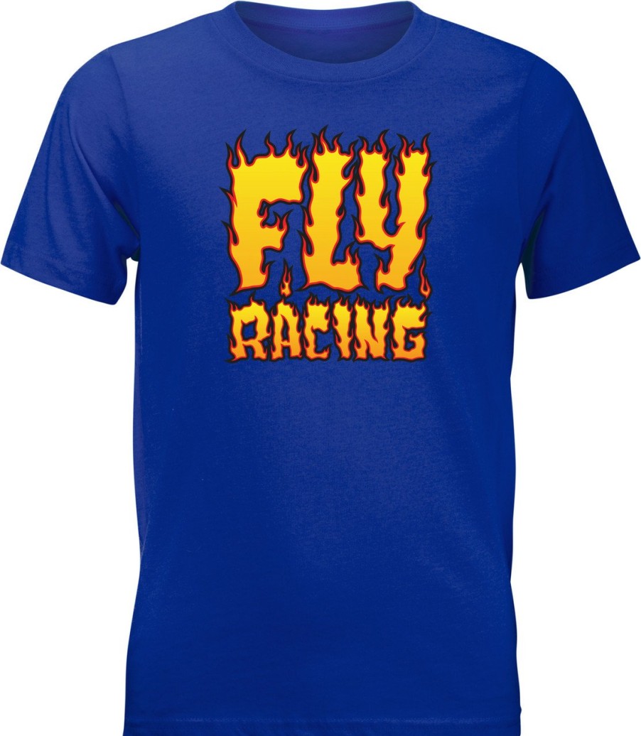 Casual FLY RACING Tees | Youth Fire Tee