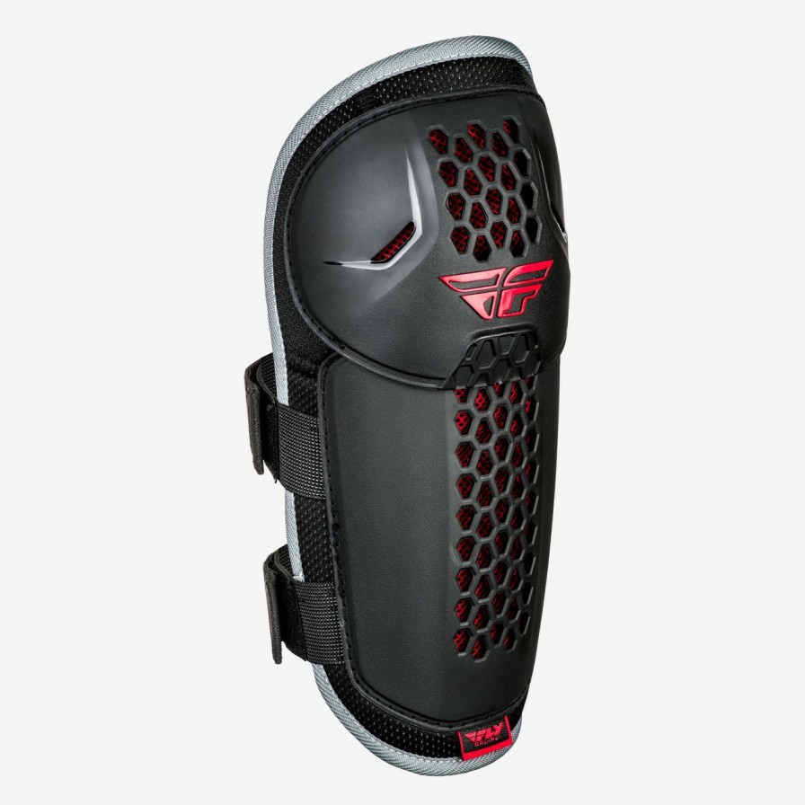 Moto|Snow FLY RACING Protection | Youth Barricade Knee/Shin Guards Black