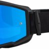 Moto FLY RACING Goggles | Fly Racing Zone S.E. Goggle W/ Sky Blue Mirror/Smoke Lens 37-51510 Black/Sunset