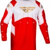 Moto FLY RACING Jerseys | Evolution Dst Le Podium Jersey (2024) Red/White/Iridium