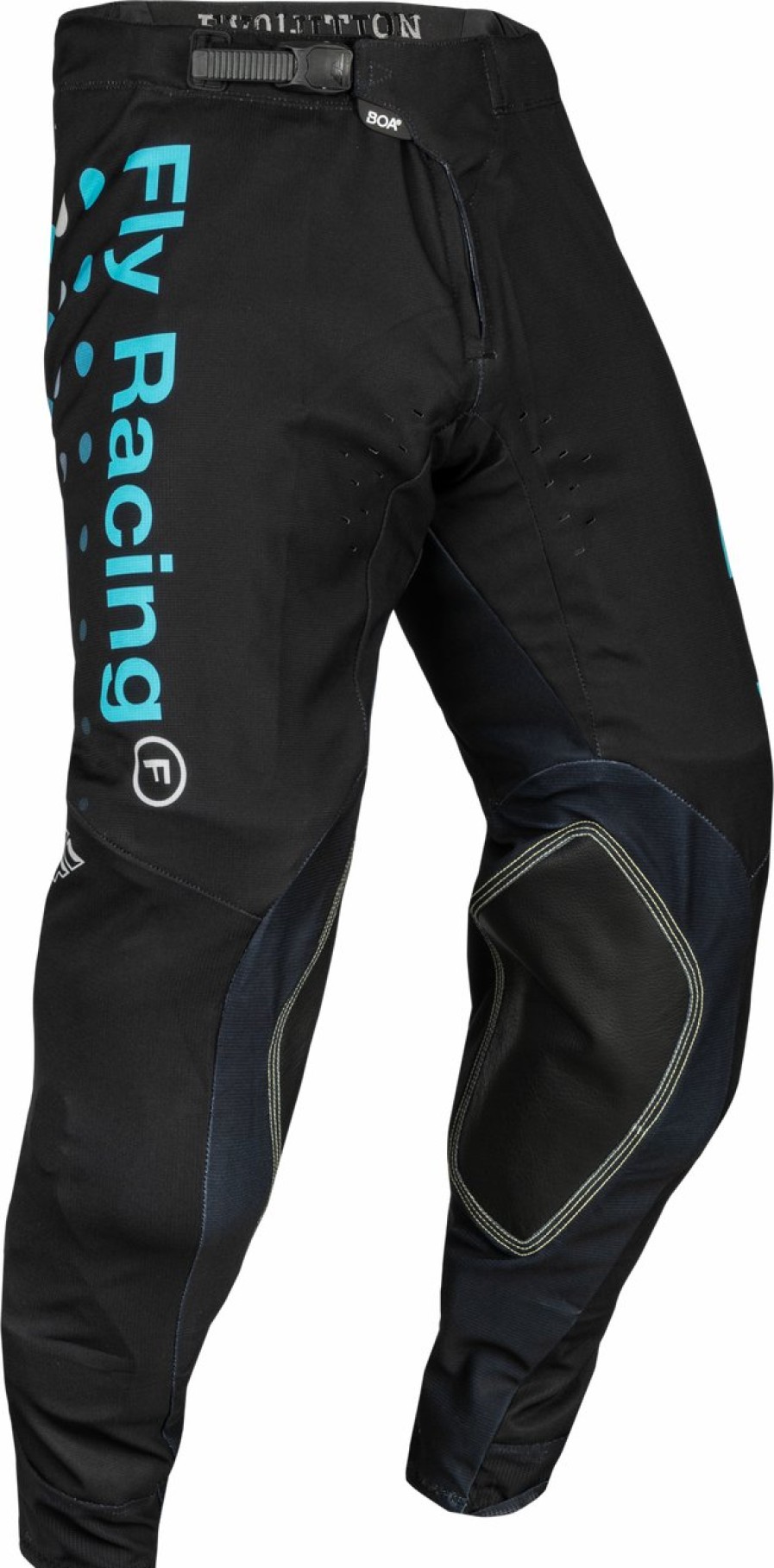 Moto FLY RACING Pants | Evolution Dst S.E. Strobe Pants Black/Electric Blue