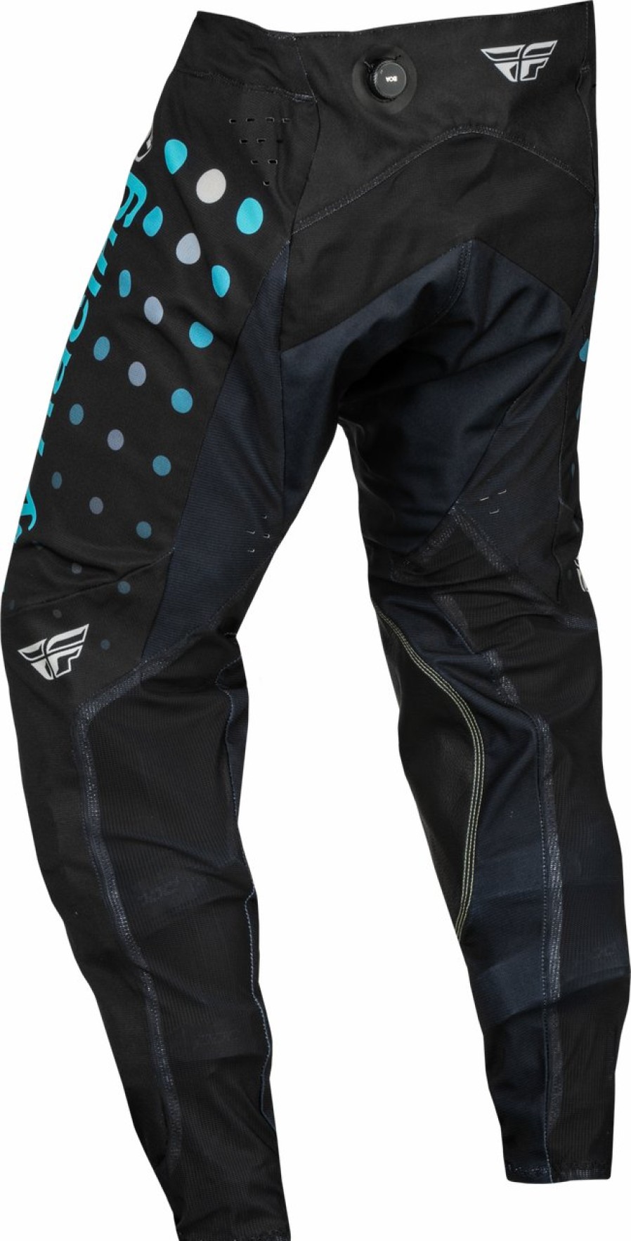 Moto FLY RACING Pants | Evolution Dst S.E. Strobe Pants Black/Electric Blue