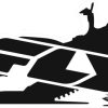 Casual FLY RACING Accessories | Fly Racing Snow Trailer Sticker