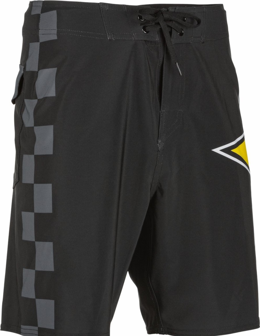 Casual FLY RACING Shorts | Rockstar Boardshorts Black/Grey