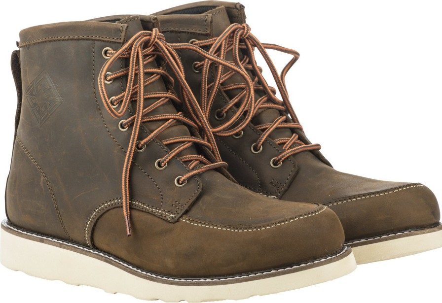 Street FLY RACING Footwear | Tradesman Boots Brown