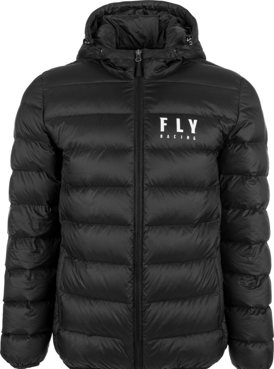 Casual FLY RACING Jackets | Spark Down Jacket Black