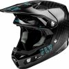 Moto FLY RACING Helmets | Youth Formula S Carbon Helmet (2024) Black