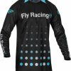 Moto FLY RACING Jerseys | Evolution Dst S.E. Strobe Jersey Black/Electric Blue