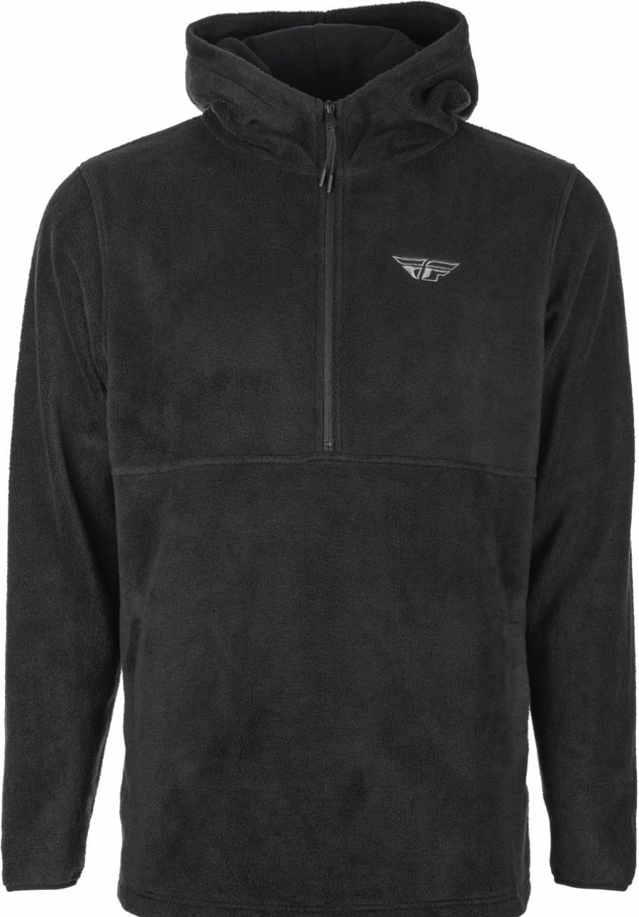 Casual FLY RACING Hoodies | Half Zip Pullover Hoodie