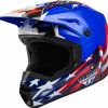 Moto FLY RACING Helmets | Kinetic Patriot Helmet