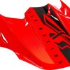 Moto|Snow FLY RACING Helmet Replacement Parts | F2 Carbon Shield Helmet Visor Hi-Vis/Orange