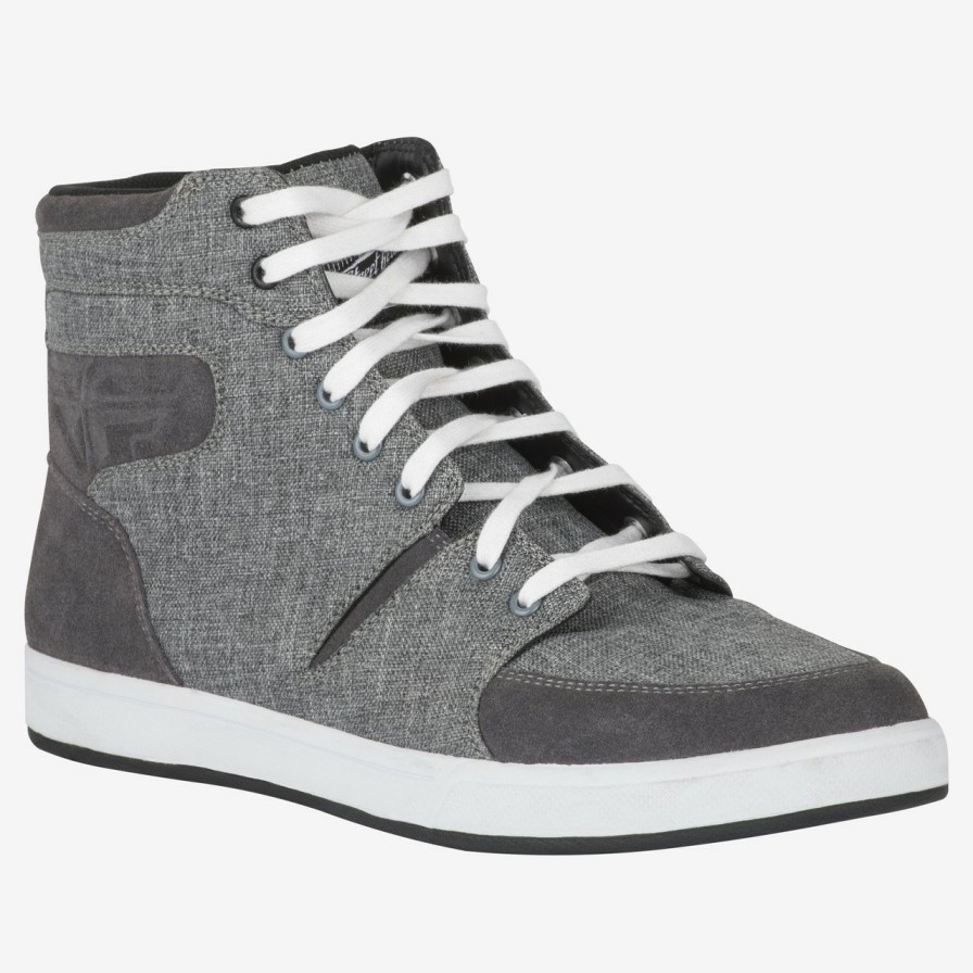 Street FLY RACING Footwear | M16 Textile Riding Shoes Grey