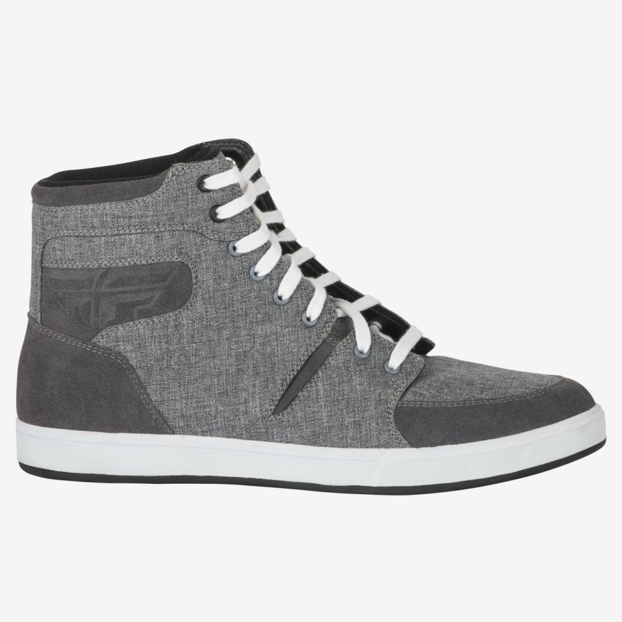 Street FLY RACING Footwear | M16 Textile Riding Shoes Grey