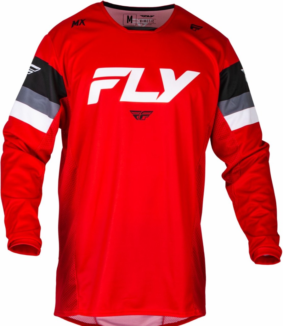 Moto FLY RACING Jerseys | Youth Kinetic Prix Jersey (2024)