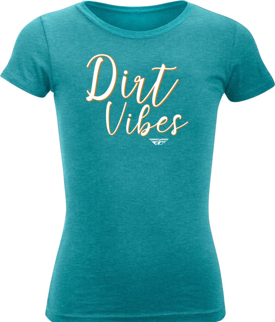 Casual FLY RACING Tees | Girl'S Dirt Vibes Tee