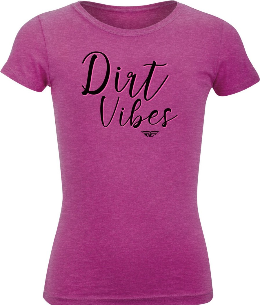 Casual FLY RACING Tees | Girl'S Dirt Vibes Tee